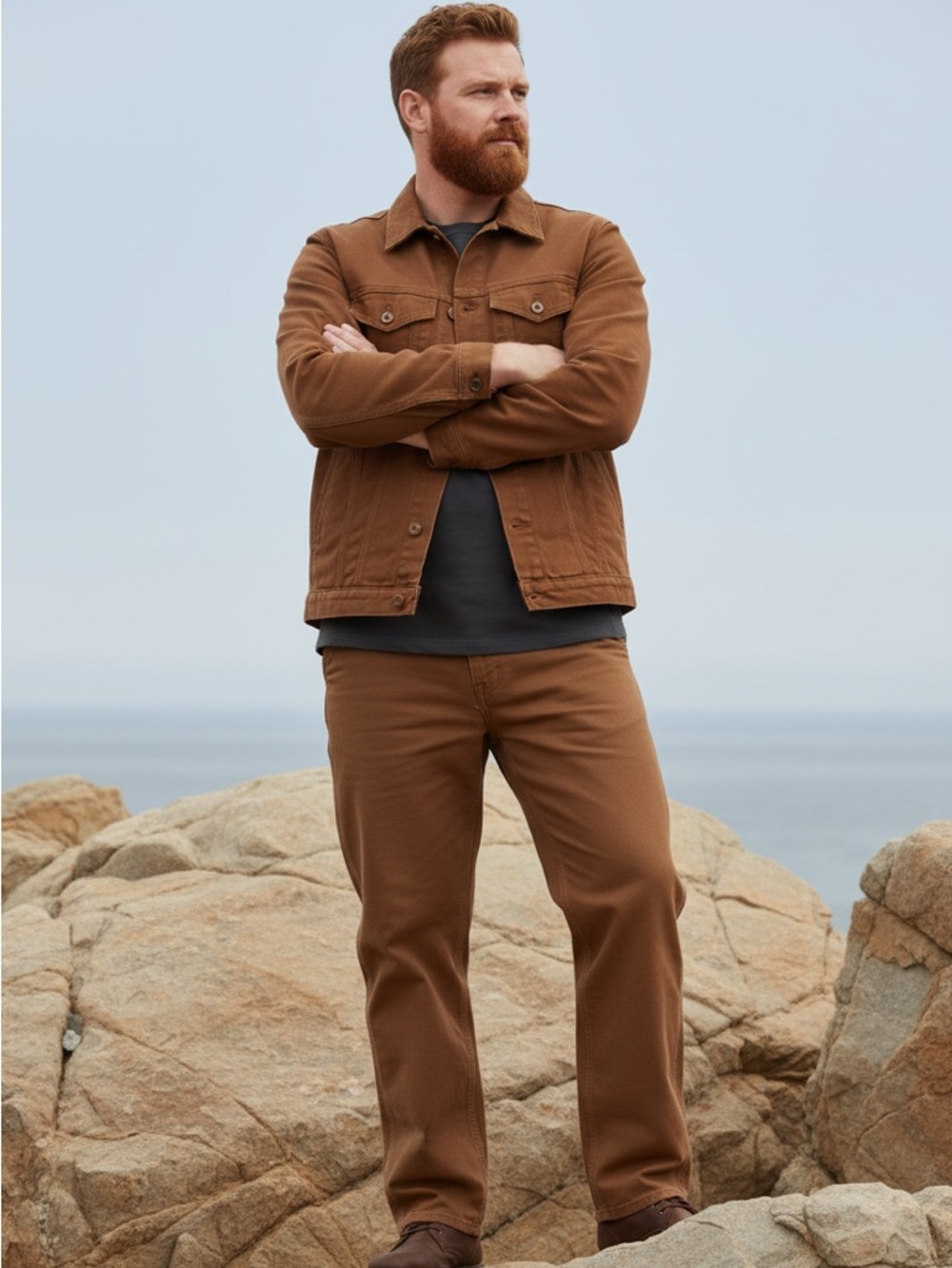 Carhartt Men’s Brown Workwear Carpenter Pants - B11 BRN Size 38x30‎